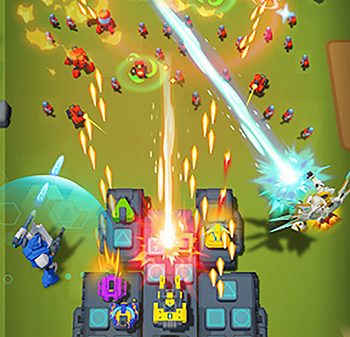 Phát triển chiếc xe tăng chiến đấu của bạn để chống lại bọn robot với Tank Fortress afkmobi tankfortress 1jpg