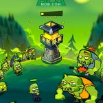 Phòng thủ bằng cách nhấn liên tục vào màn hình trong game Tapocalypse – Zombie Defense afkmobi tapocalypse 1jpg