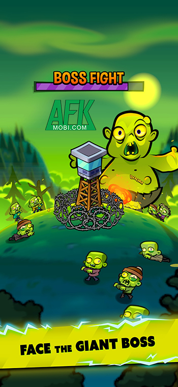 Phòng thủ bằng cách nhấn liên tục vào màn hình trong game Tapocalypse - Zombie Defense 2