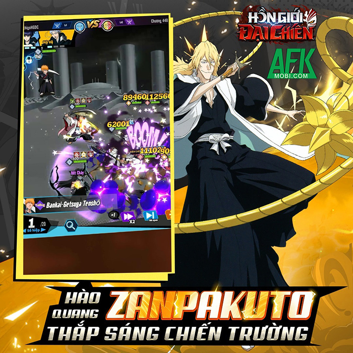 Hồn Giới Đại Chiến game thẻ tướng rảnh tay lấy chủ đề Bleach cập bến Việt Nam 0 Hồn Giới Đại Chiến game thẻ tướng rảnh tay lấy chủ đề Bleach cập bến Việt Nam 0