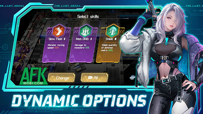 Phòng thủ trước bọn quái vật ngoài vũ trụ trong game thủ tháp The Last Mecha 3