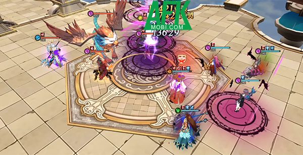 The World of God game đấu tướng kết hợp giữa thần thoại phương Đông lẫn phương Tây afkmobi theworldofgod 1jpg