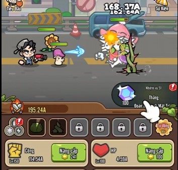 Mời bạn vào game Thực Vật Đại Chiến Yêu Thú lai tạo cây trồng chống lại zombie afkmobi thuc vat dai chien sohagame dac sac anh 1jpg