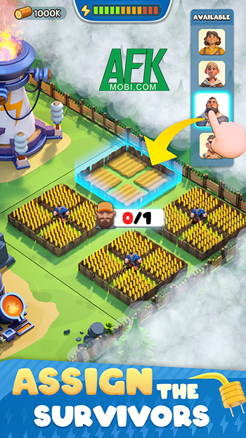 Tiles of Survive! game mô phỏng chiến thuật lấy chủ đề thế giới hậu tận thế quen thuộc 1