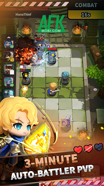 Tiny Tactics GO! game chiến thuật đấu cờ tự động một đối một trực tuyến 1