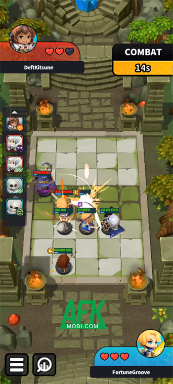 Tiny Tactics GO! game chiến thuật đấu cờ tự động một đối một trực tuyến 2