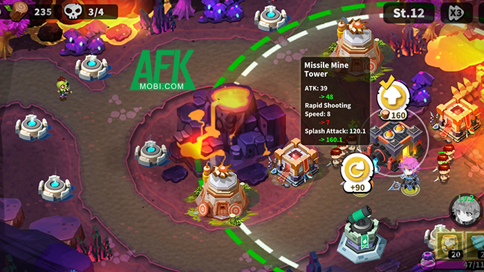 Tower Defense Z: Epic TD thử thách bạn trong việc bảo vệ vương quốc trước bọn khô lâu 2