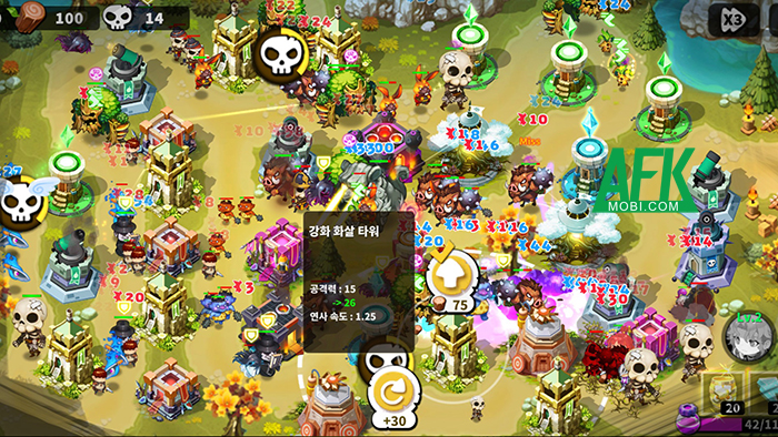 Tower Defense Z: Epic TD thử thách bạn trong việc bảo vệ vương quốc trước bọn khô lâu 3