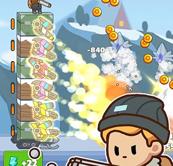 Tower Mash Defense mời bạn xây dựng một tòa tháp di động để càn quét mọi kẻ thù afkmobi towermashdefense 1jpg