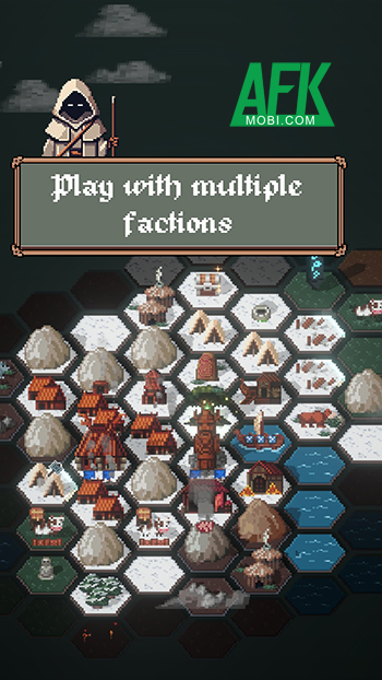 Dẫn dắt một nhóm cư dân gầy dựng khu định cư trong game TownsFolk Mobile 3