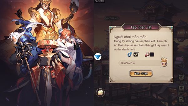 Vào chơi game mới Tam Quốc Chí Dị Thế thấy một cuộc chiến 3Q đầy kỳ lạ đang diễn ra afkmobi trai nghiem tam quoc chi di the anh gameplay 1jpg