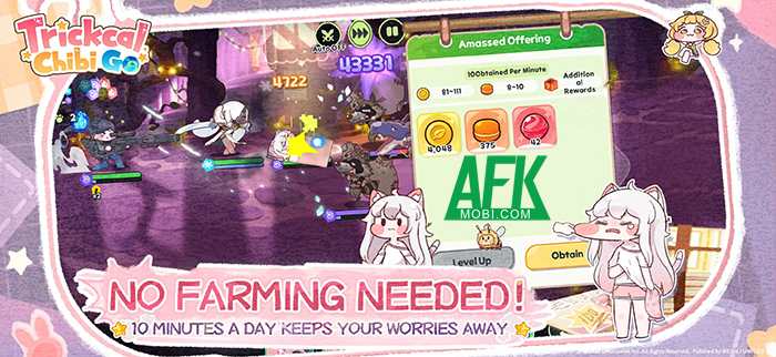 Tập hợp các sứ đồ dễ thương bắt đầu cuộc phiêu lưu chiến đấu trong game Trickcal: Chibi Go 0