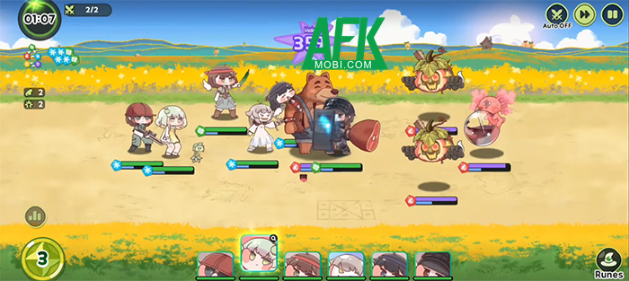 Tập hợp các sứ đồ dễ thương bắt đầu cuộc phiêu lưu chiến đấu trong game Trickcal: Chibi Go 1