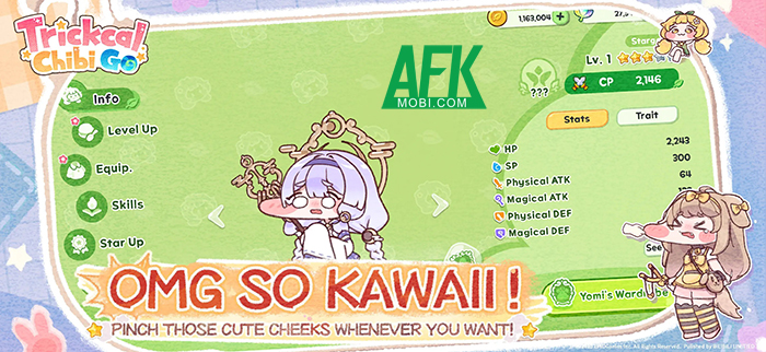 Tập hợp các sứ đồ dễ thương bắt đầu cuộc phiêu lưu chiến đấu trong game Trickcal: Chibi Go 4