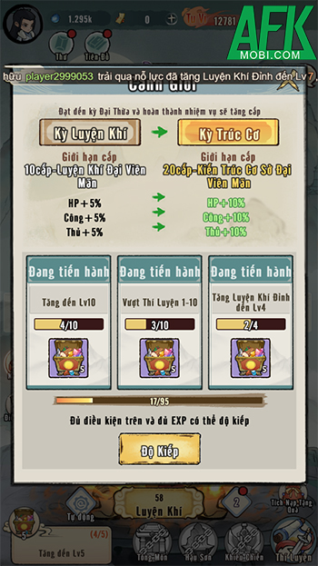 Game mới Tu Tiên Lên Luôn ra mắt trên cổng Chơi Ngay VNG 4