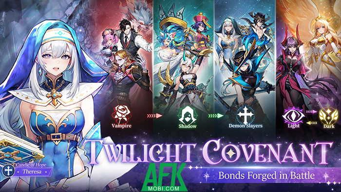 Twilight Chronicle: Idle RPG game đấu tướng rảnh tay đưa bạn vào một thế giới dark fantasy 1