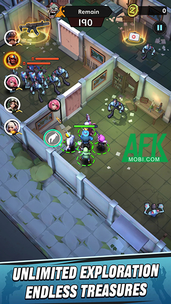 Điều khiển những người sống sót tiêu diệt bọn xác sống trong game Undead Raiders 0