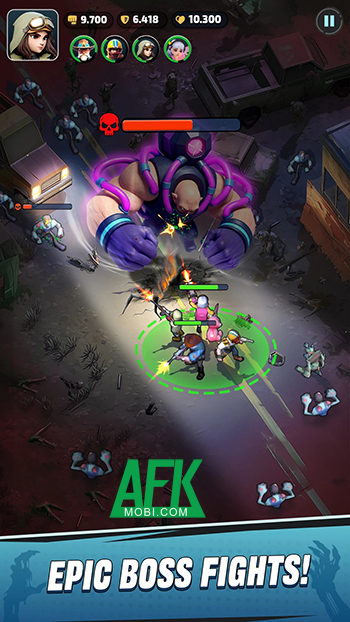 Điều khiển những người sống sót tiêu diệt bọn xác sống trong game Undead Raiders 2