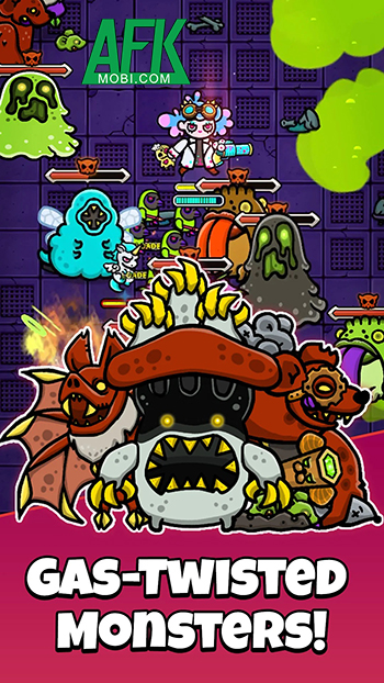 Chiến đấu tiêu diệt các đợt sinh vật đột biến trong game Undercity: Creature Survival 2