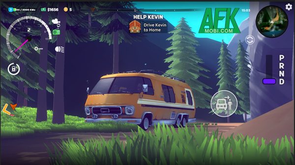 VanLife Simulator Mobile cho người chơi trải nghiệm cảm giác tự do khám phá thiên nhiên afkmobi vanlifesimulator 1jpg
