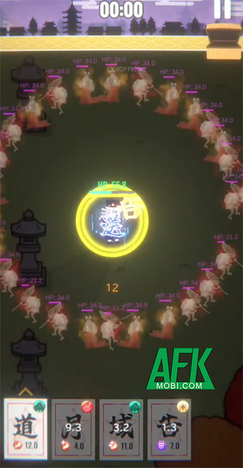 WamojiSword cho bạn vào vai một Âm Dương Sư để chiến đấu sinh tồn trước bọn yêu quái 3