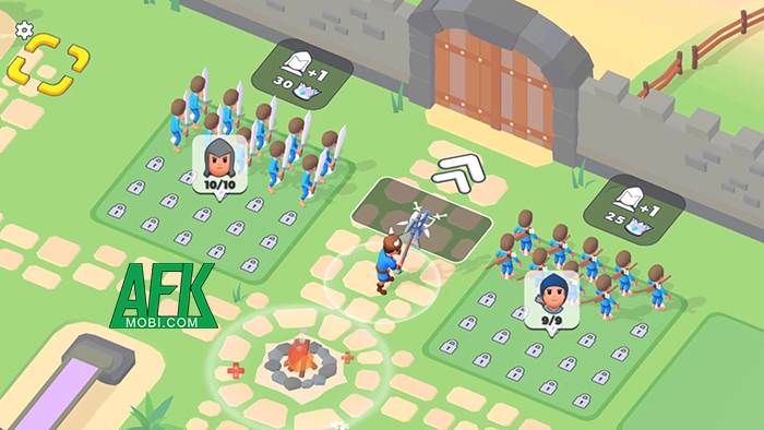 Gầy dựng đội quân Trung Cổ chinh phục các khu vực lân cận trong Warrior Conveyor 0