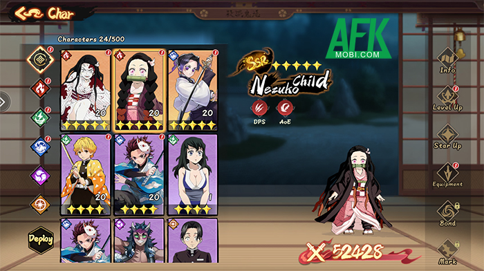 Water Breathing: Mystic Blade game đấu tướng loạn chiến lấy chủ đề Thanh Gươm Diệt Quỷ 0