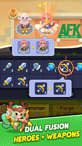 Weapon Hero: Merge TD cho bạn hợp nhất vũ khí để gia tăng sức phòng thủ của các anh hùng 1 Weapon Hero: Merge TD cho bạn hợp nhất vũ khí để gia tăng sức phòng thủ của các anh hùng 1