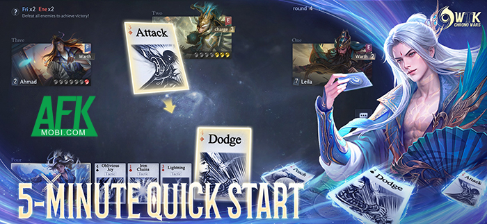 WTK: Chrono Wars game chiến thuật đấu thẻ bài lấy chủ đề Tam Quốc 0