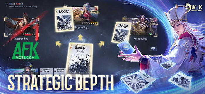 WTK: Chrono Wars game chiến thuật đấu thẻ bài lấy chủ đề Tam Quốc 2