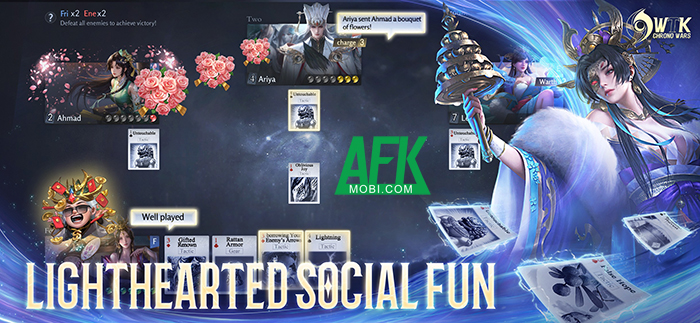 WTK: Chrono Wars game chiến thuật đấu thẻ bài lấy chủ đề Tam Quốc 3