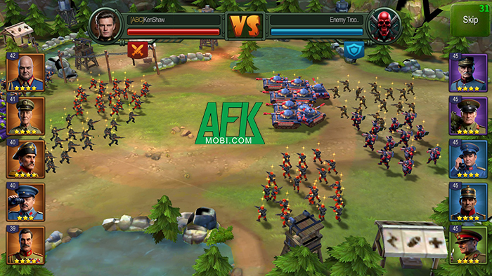 WWII: Frontline Kings game chiến thuật lấy bối cảnh chiến tranh Thế giới thứ Hai 3