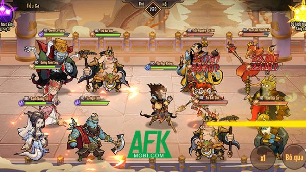 X Tây Du game chiến thuật đấu tướng rảnh tay cập bến thị trường Việt Nam afkmobi xtaydu 1jpg