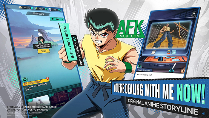 YuYu Hakusho: Slugfest game đấu tướng rảnh tay dựa trên bộ Hành trình U Linh Giới 1