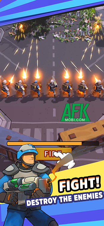 Triển khai đội hình phòng thủ chống lại bọn xác sống trong game Zombattle Merge 3 Triển khai đội hình phòng thủ chống lại bọn xác sống trong game Zombattle Merge 3