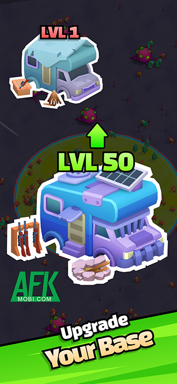 Quản lý tiền đồn của những người sống sót giữa thế giới xác sống với game Zombie Commander 1