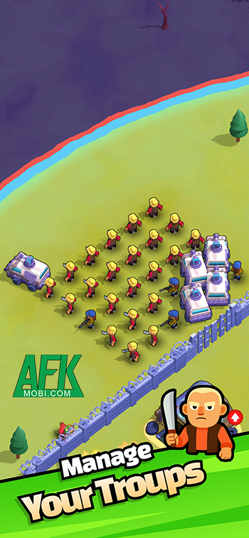 Quản lý tiền đồn của những người sống sót giữa thế giới xác sống với game Zombie Commander 2