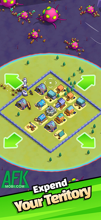 Quản lý tiền đồn của những người sống sót giữa thế giới xác sống với game Zombie Commander 4