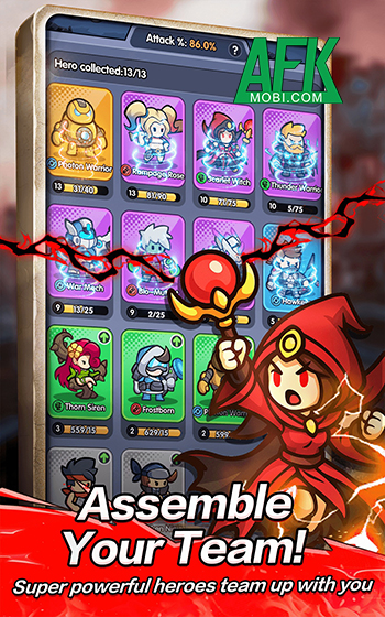 Cùng các siêu anh hùng tiêu diệt bọn xác sống trong game Zombie Strike: Hero Rising 0