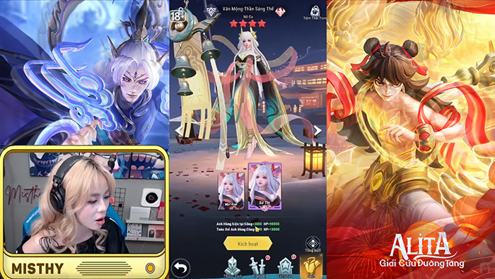 Nạp tươi 60 triệu vào Alita Giải Cứu Đường Tăng, “Chị Đẹp” Misthy quyết săn Nữ Oa 11 sao và cái kết 5 Nạp tươi 60 triệu vào Alita Giải Cứu Đường Tăng, “Chị Đẹp” Misthy quyết săn Nữ Oa 11 sao và cái kết 5