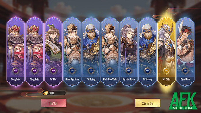 Trải nghiệm sớm game Anh Trai Tam Quốc thêm một