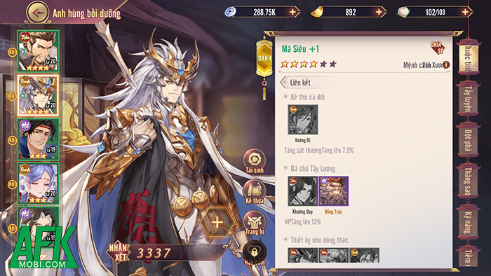 Trải nghiệm sớm game Anh Trai Tam Quốc thêm một