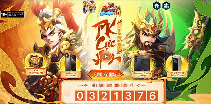 Game nhập vai đấu tướng Ảo Mộng 3Q ấn định thời điểm ra mắt tại Việt Nam 1