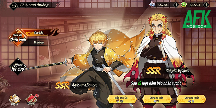 Dấu Ấn Diệt Quỷ game đấu tướng lấy chủ đề Demon Slayer sắp ra mắt tại Việt Nam 4