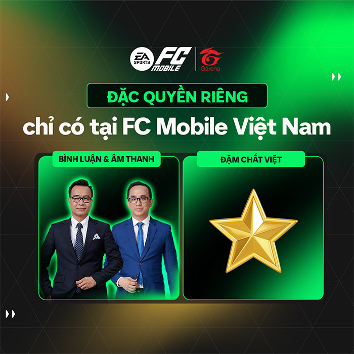 Game thủ Việt được “đá bóng” sớm qua game FC Mobile với bản thử nghiệm đặc biệt 1