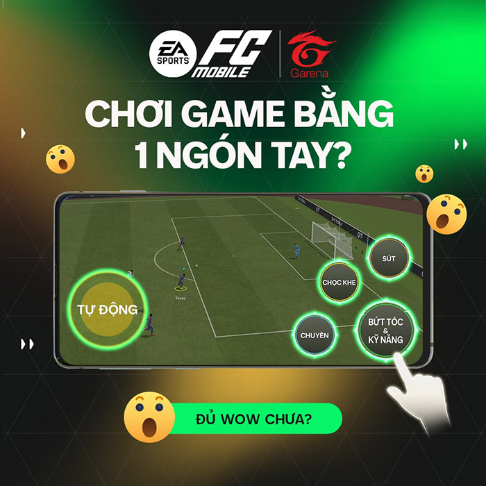Game thủ Việt được “đá bóng” sớm qua game FC Mobile với bản thử nghiệm đặc biệt 2