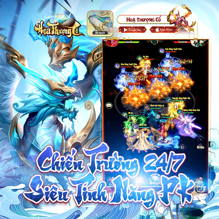 Họa Thượng Cổ game nhập vai chiến thuật thần thoại tu tiên chuẩn bị ra mắt làng game Việt 2