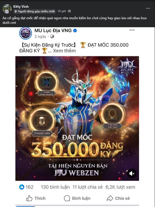 Cộng đồng rộn ràng hội quân, sẵn sàng chinh chiến MU Lục Địa VNG 4