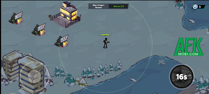 Stick World Z: Zombie War TD cuộc chiến phòng thủ đầy kịch tính trong thế giới người que 1