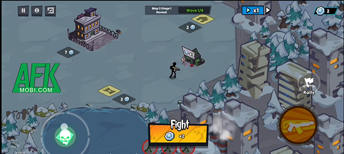 Stick World Z: Zombie War TD cuộc chiến phòng thủ đầy kịch tính trong thế giới người que 0